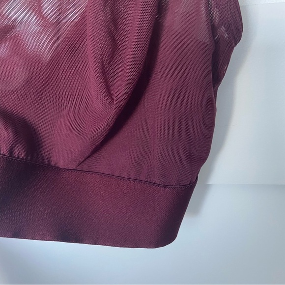 Parade Burgundy Mesh Bralette 32DD - Picture 6 of 10